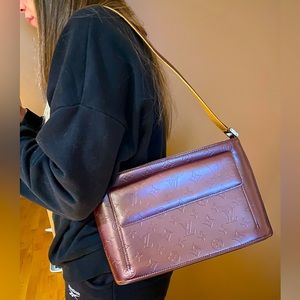 LV ALLSTON Metallic Burgundy/Purple